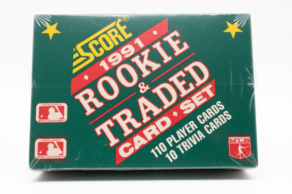 1991 Score Rookie & Traded - Back