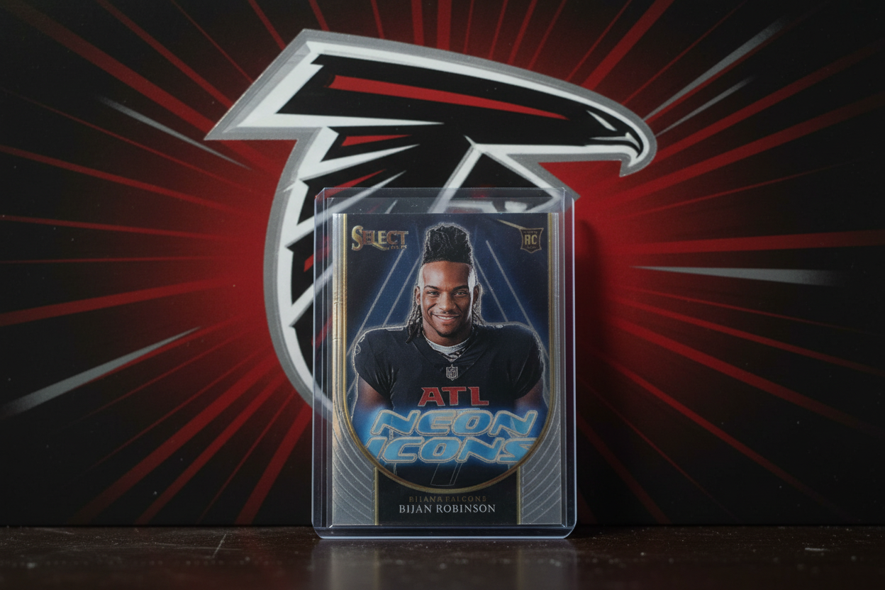 Bijan Robinson Select Neon Icons