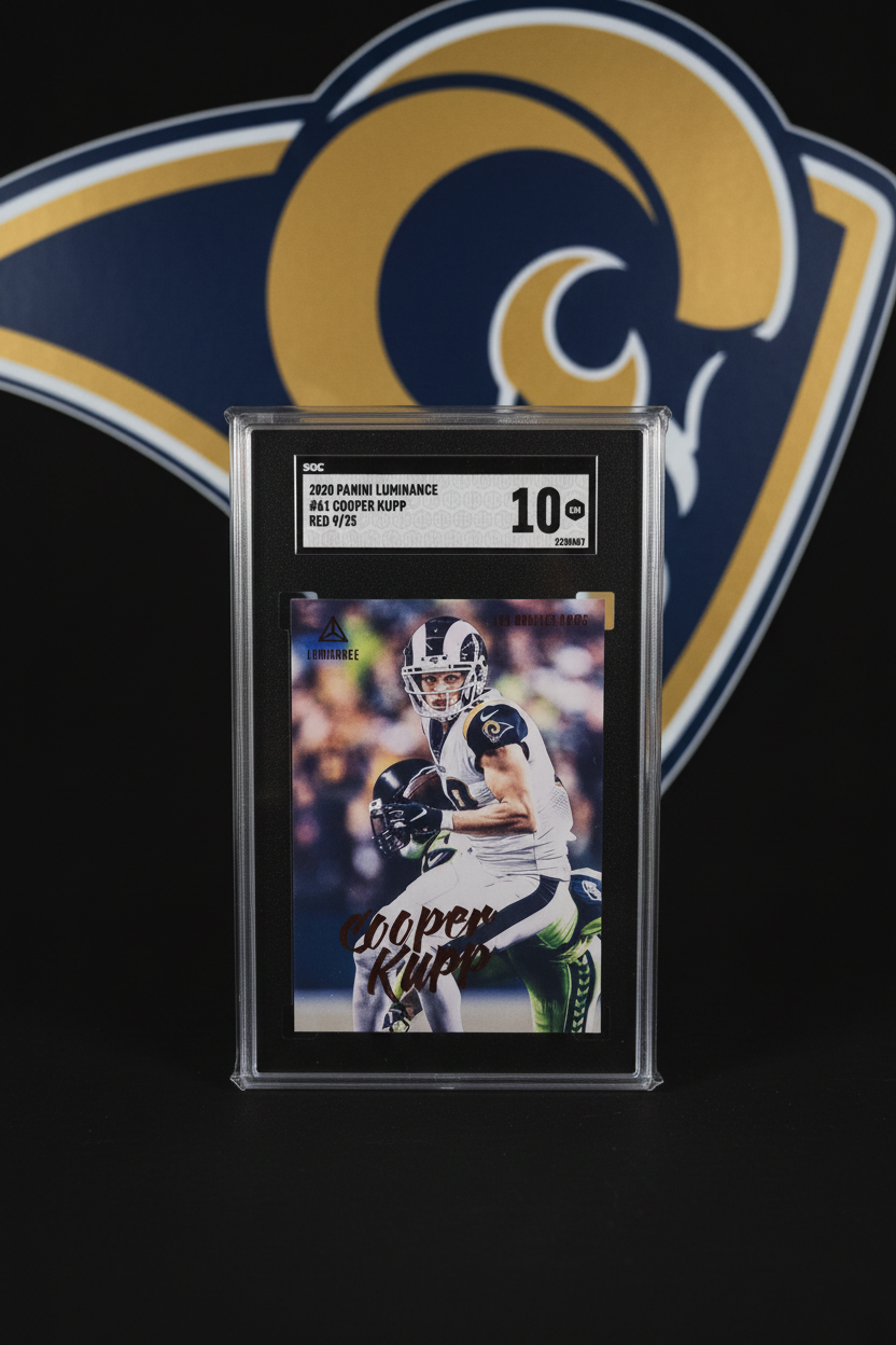 2020 Panini Luminance #61 Cooper Kupp Red /25 SGC 10 GM