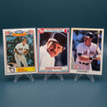 Lot of 3 Wade Boggs Boston Red Sox vintage baseball cards