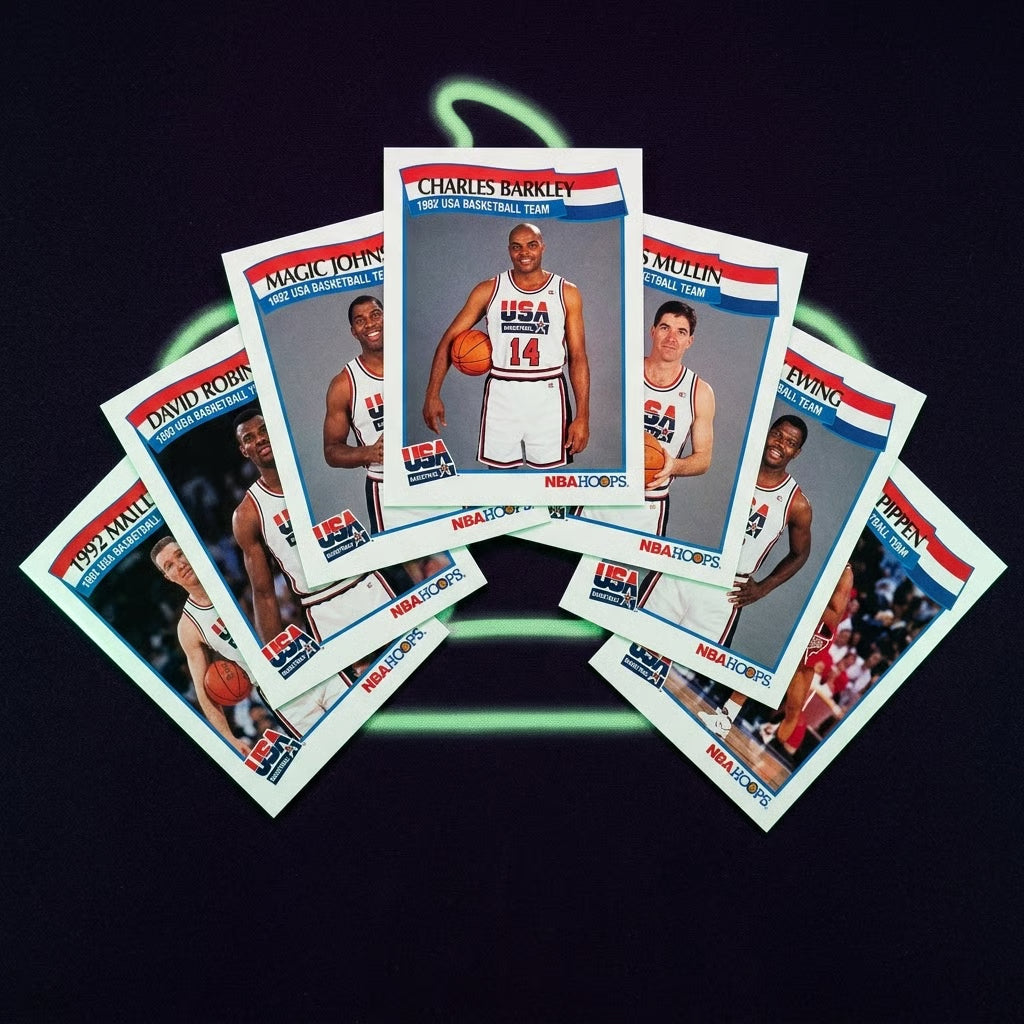 1992 NBA Hoops 25-card vintage basketball lot