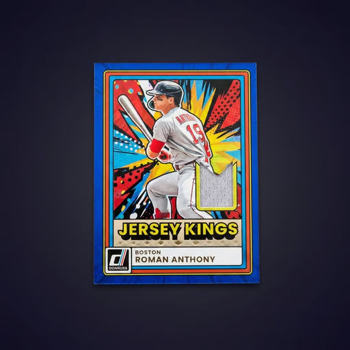 2026 Donruss Roman Anthony Jersey Kings blue parallel jersey relic baseball card