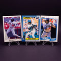 Eddie Murray 3-card vintage baseball lot Leaf 1990 Topps