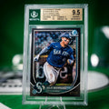 2025 Bowman Chrome Julio Rodriguez black refractor #79 07/10 BGS 9.5 Gem Mint baseball card