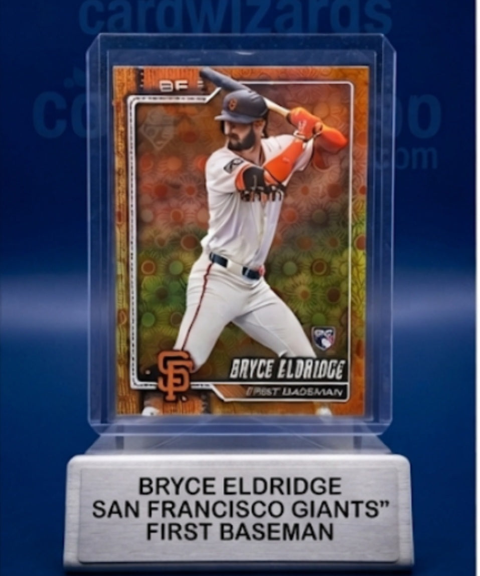 2025 Topps Bryce Eldridge RC Orange – SF Giants