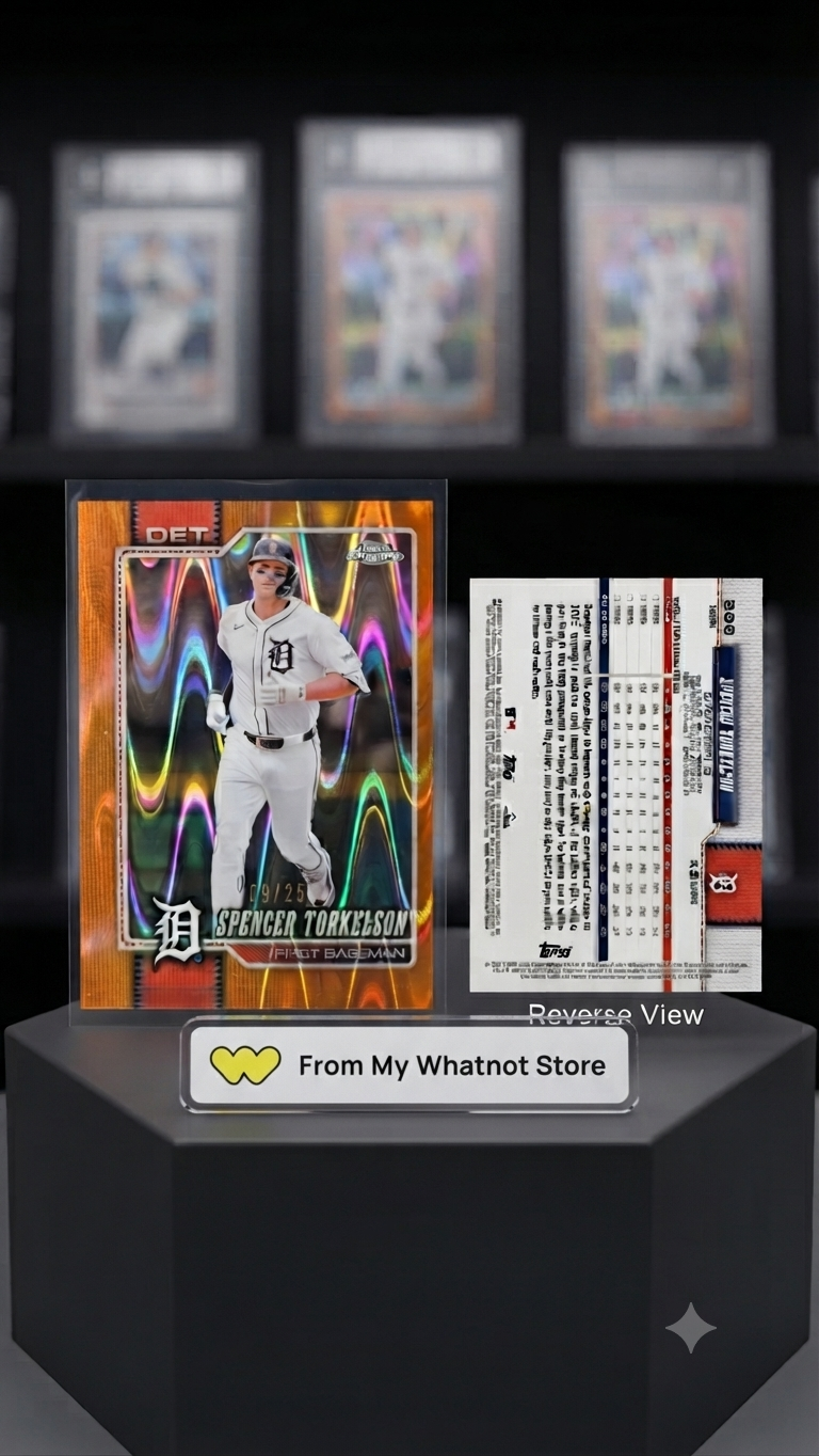 Spencer Torkelson Chrome Orange Refractor 09/25 – Tigers