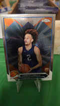 2023-24 Topps Chrome Dereck Lively II rookie card Dallas Mavericks center basketball card