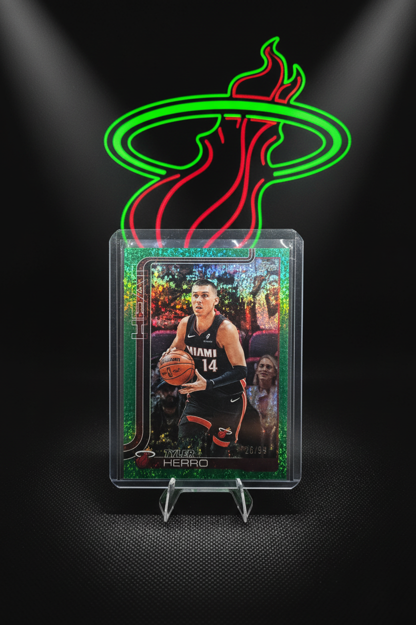 Tyler Herro /99 Green Parallel
